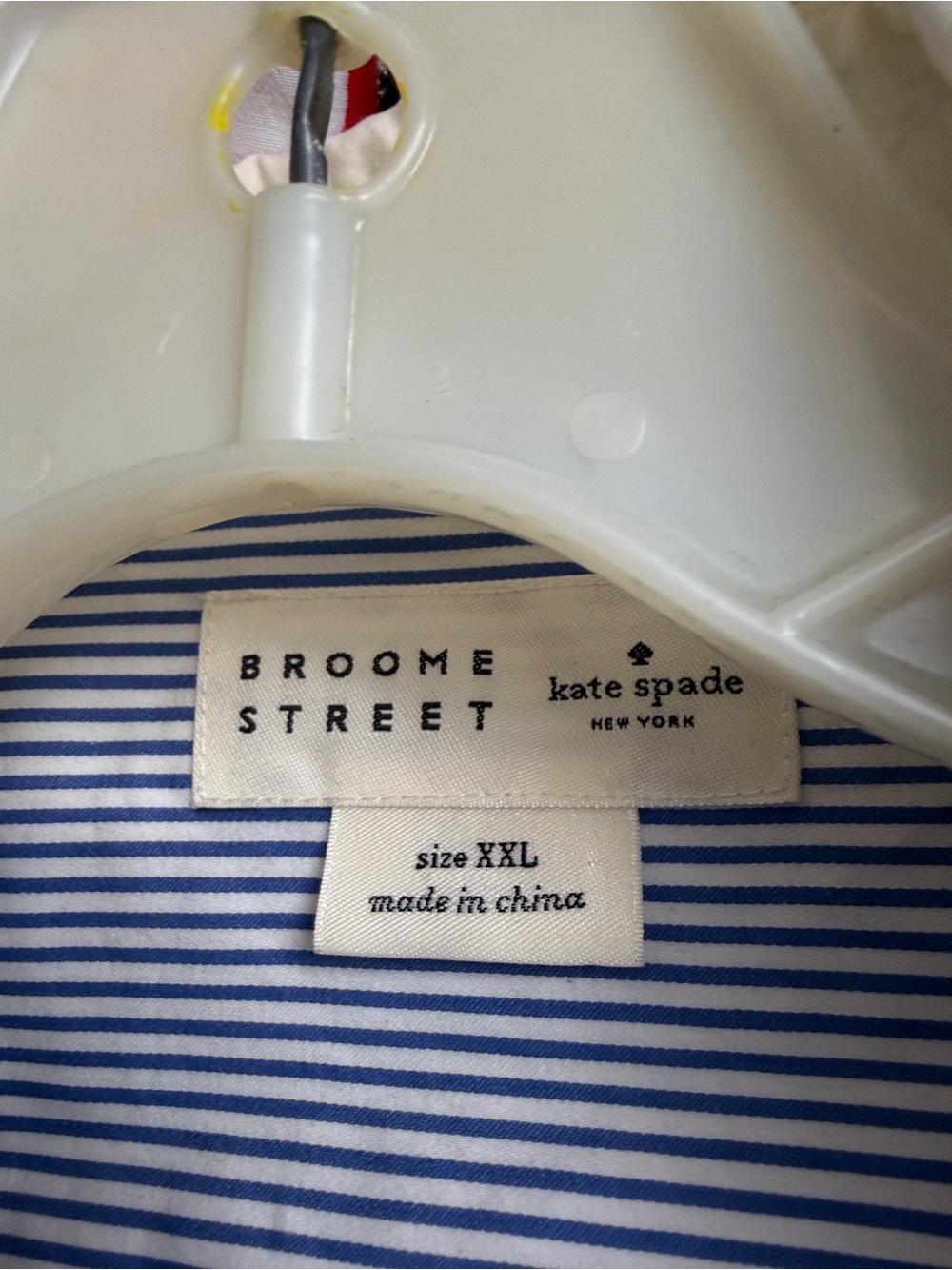 Kate Spade Broome Street Blouse button down shirt xxl - Picture 5 of 7